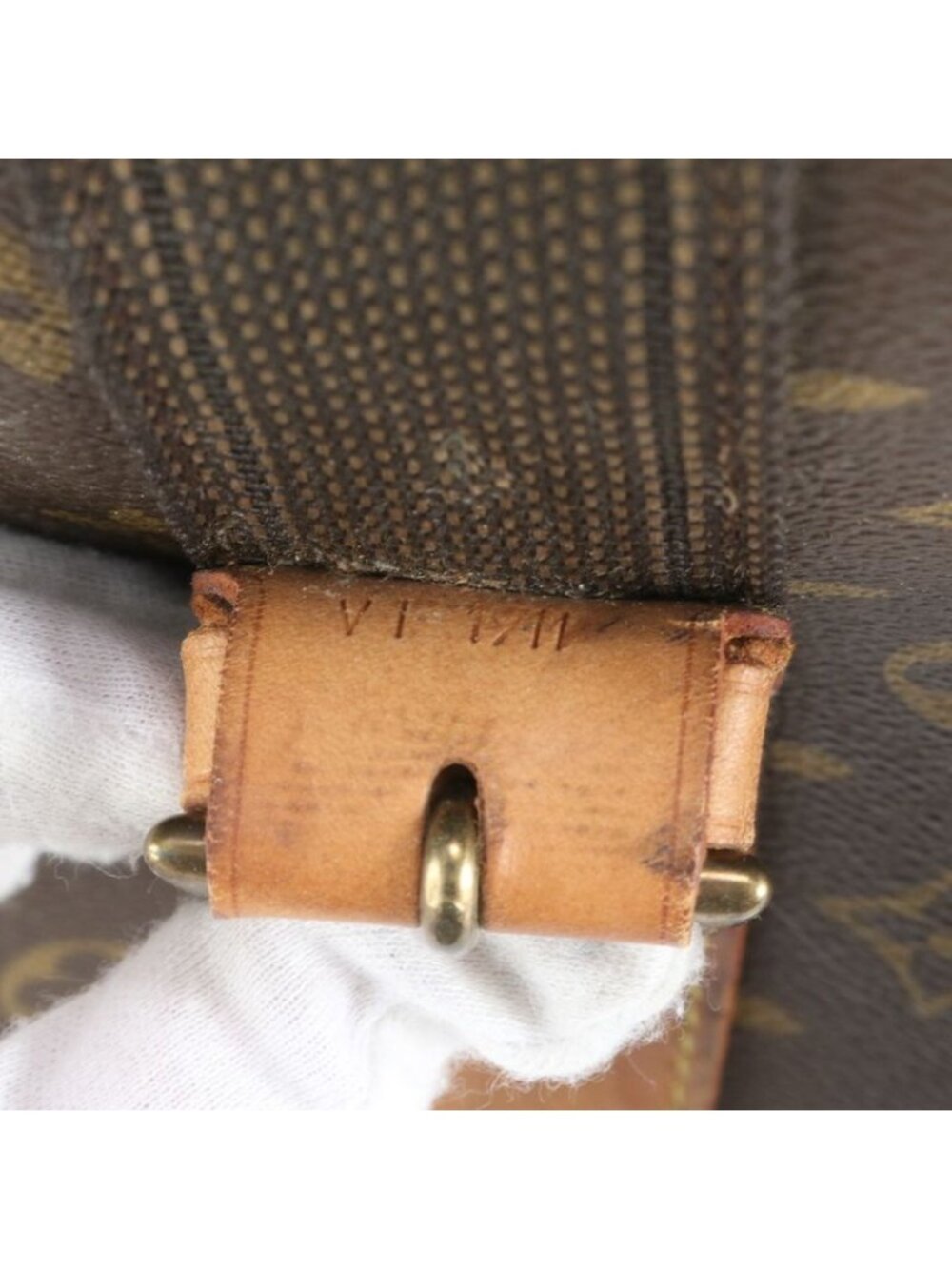 ★SOLD★ Louis Vuitton Monogram Satellite 60 Leather Boston Bag Business Travel - Picture 11 of 12